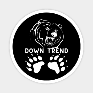 Down Bear Market Magnet